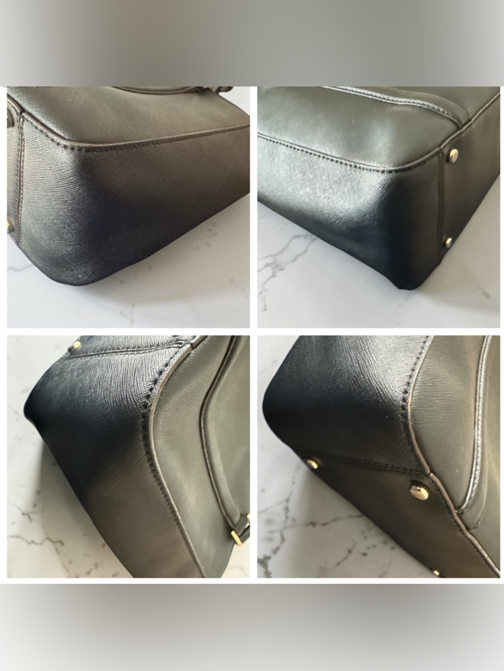 Kate Spade Cedar Street Jensen Black Saffiano Leather Tote Bag - Picture 9 of 10